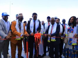 Pirezidaanti Shimallis Abdiisaa Tarminaala Buufata Xiyyaara Jeneeraal Waaqoo Guutuu eebbisan.